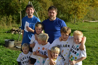 Foto vom Siegerteam Heller Stern